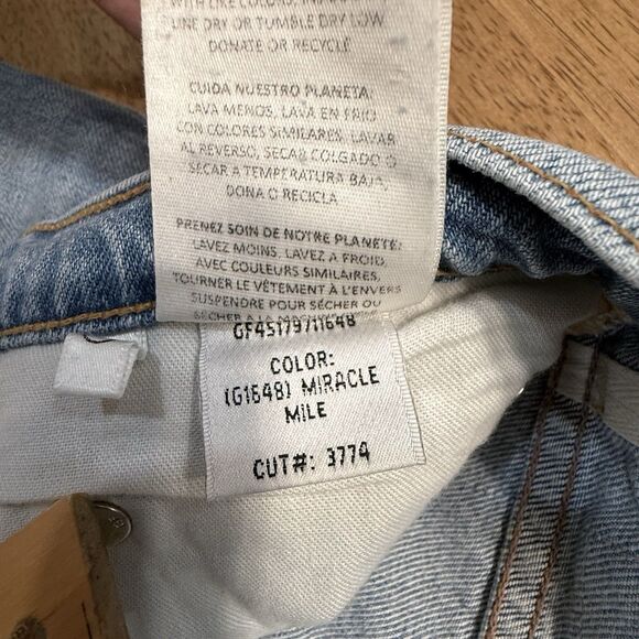 GRLFRND Brooklyn High Rise Loose Straight size 29 Miracle Mile - Picture 5 of 16